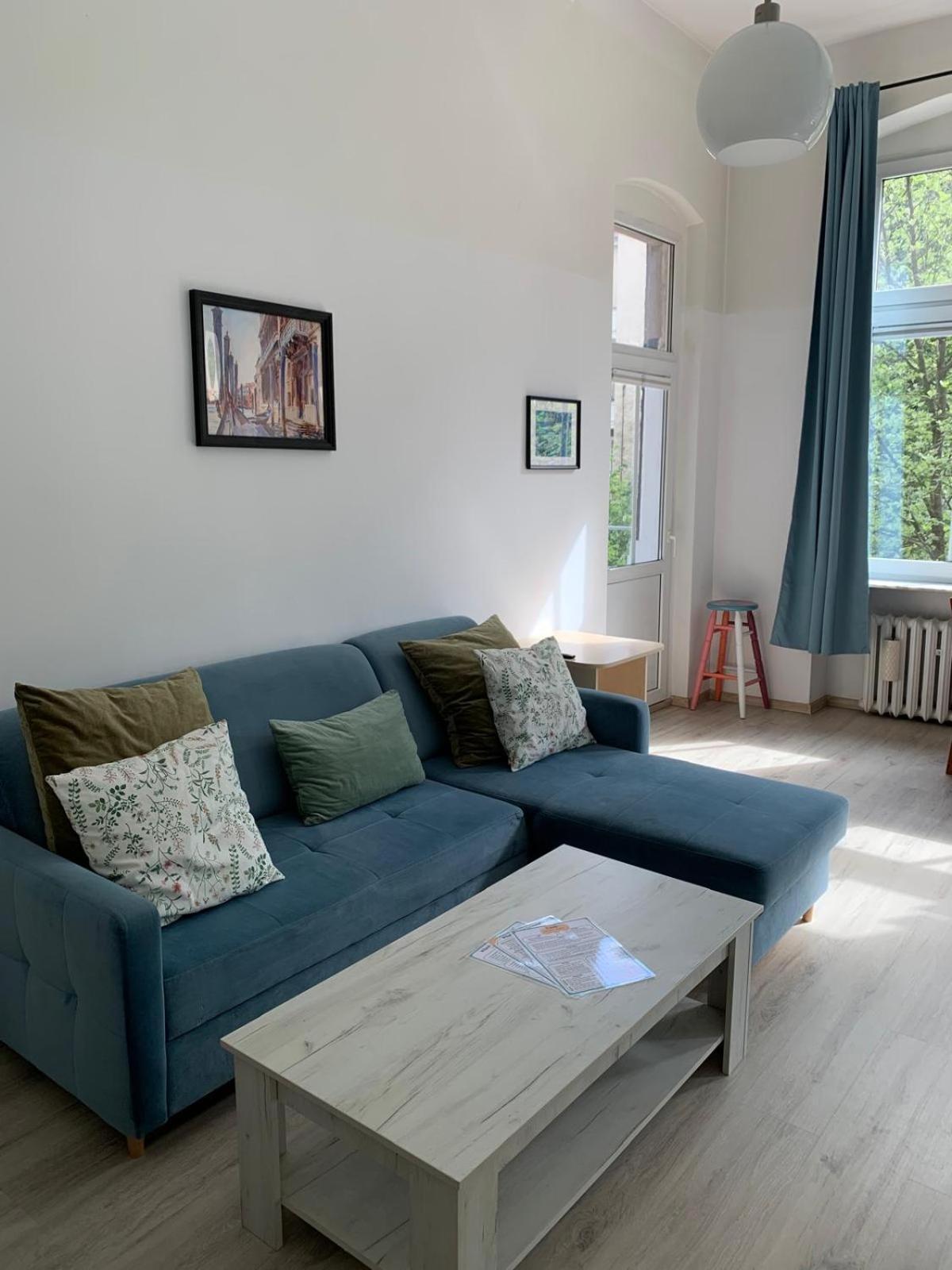 Bright And Spacious Apartment Щецин Экстерьер фото